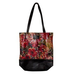 Patricia Nash Italian Leather Floral Tote
